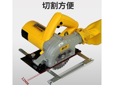 塵霸無塵手提鋸木工裝修專用切割機(jī)電圓倒裝鋸